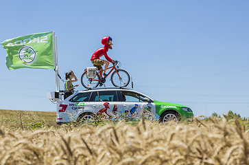 Image showing The Globetrotter Skoda - Tour de France 2016