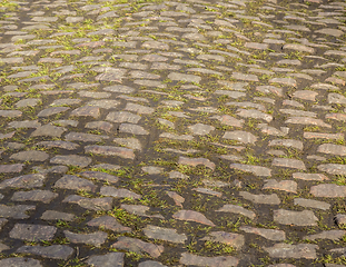 Image showing Cobblestone Road- Detail