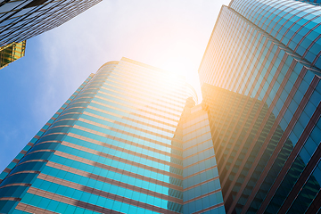 Image showing Office building to the sky