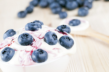 Image showing ripe blueberry berries