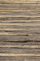 Image showing old weathered logs