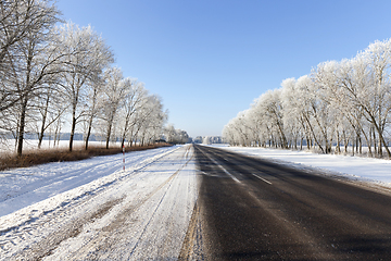 Image showing landscape with a road