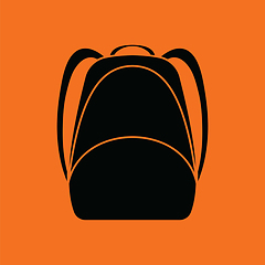 Image showing School rucksack  icon