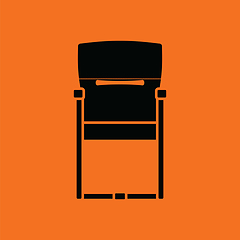 Image showing Guest office chair icon