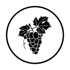 Image showing Icon of Grape