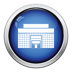 Image showing Supermarket building icon