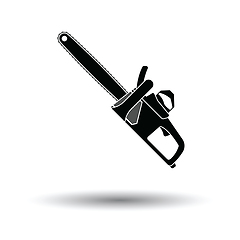 Image showing Chain saw icon