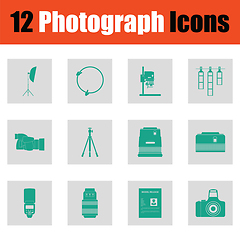 Image showing Photography icon set