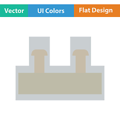 Image showing Electrical connection terminal icon