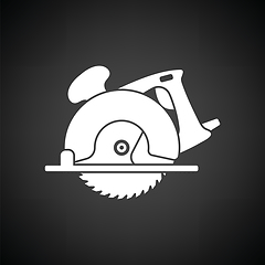 Image showing Circular saw icon