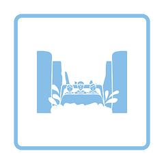 Image showing Water boat ride icon