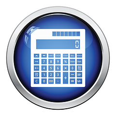 Image showing Statistical calculator icon