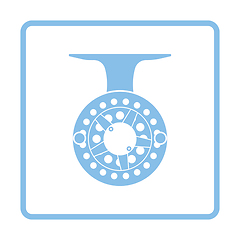 Image showing Icon of Fishing reel 