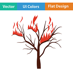 Image showing Wildfire icon