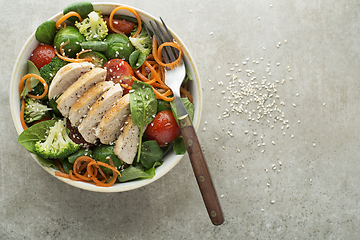 Image showing Chicken salad