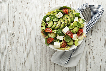 Image showing Avocado salad