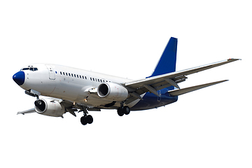 Image showing Plane isolated on a white background