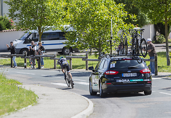 Image showing The Cyclist Emanuel Buchmann - Criterium du Dauphine 2017