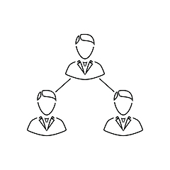 Image showing Business team icon