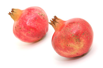 Image showing two pomegranate horizontal