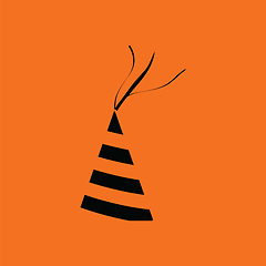 Image showing Party cone hat icon