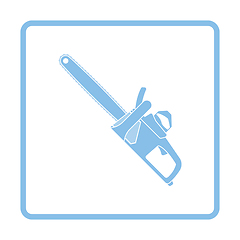 Image showing Chain saw icon
