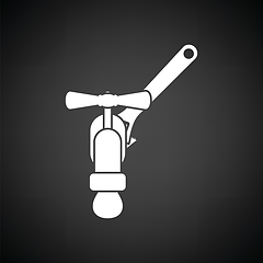 Image showing Icon of wrench and faucet