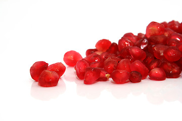 Image showing pomegranate seeds