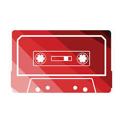 Image showing Audio cassette  icon