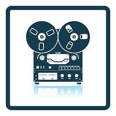 Image showing Reel tape recorder icon