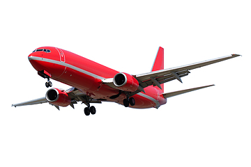 Image showing Plane isolated on a white background