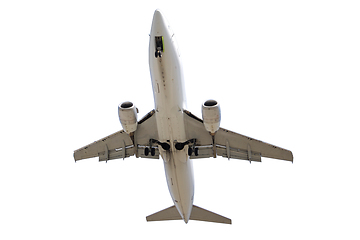 Image showing Plane isolated on a white background