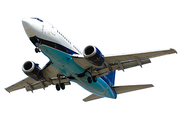 Image showing Plane isolated on a white background