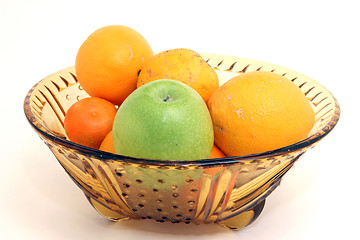 Image showing bowl with fruits