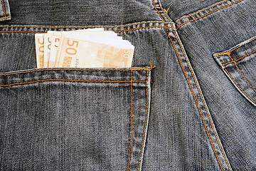 Image showing pocket money