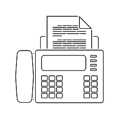 Image showing Fax icon