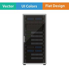 Image showing Server rack icon