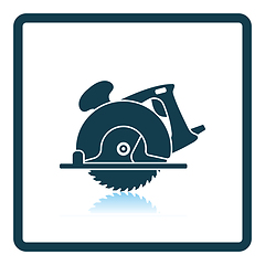 Image showing Circular saw icon