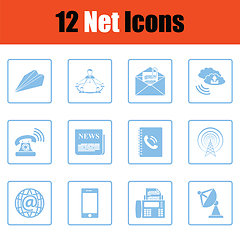 Image showing Communication icon set