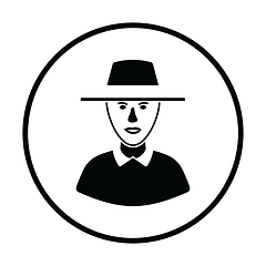 Image showing Cricket umpire icon