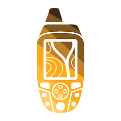 Image showing Portable GPS device icon