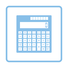 Image showing Statistical calculator icon