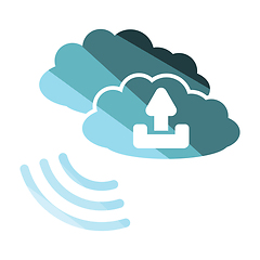 Image showing Cloud connection icon