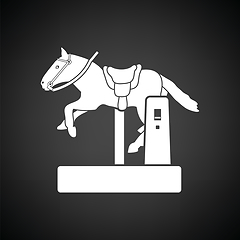 Image showing Horse machine icon