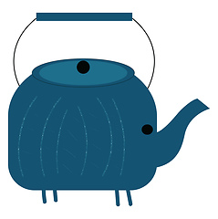 Image showing Elephant pot, vector or color illustration.