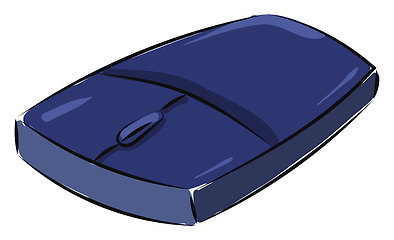 Image showing Mouse for boys, vector or color illustration.