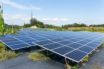 Image showing Solar energy power plant