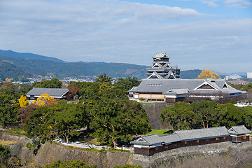 Image showing Japanese Kumamoto Castle