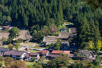 Image showing Traditional village Shirakawago