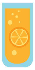 Image showing Fresh lemon juice vector or color illustration